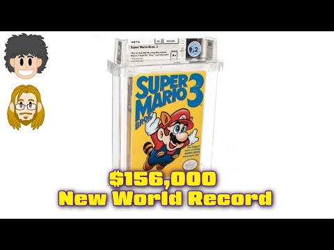 Super Mario Bros. 3 Sold for $156,000!