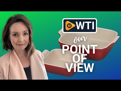 Le Creuset Stoneware Heritage Set of 2 Square Dishes - WTI product video review