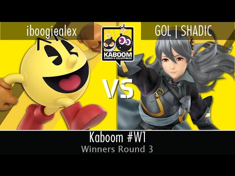 GOL | SHADIC (Corrin) vs iboogiealex (Pac-Man) - WR3 - Kaboom Weslaco #1
