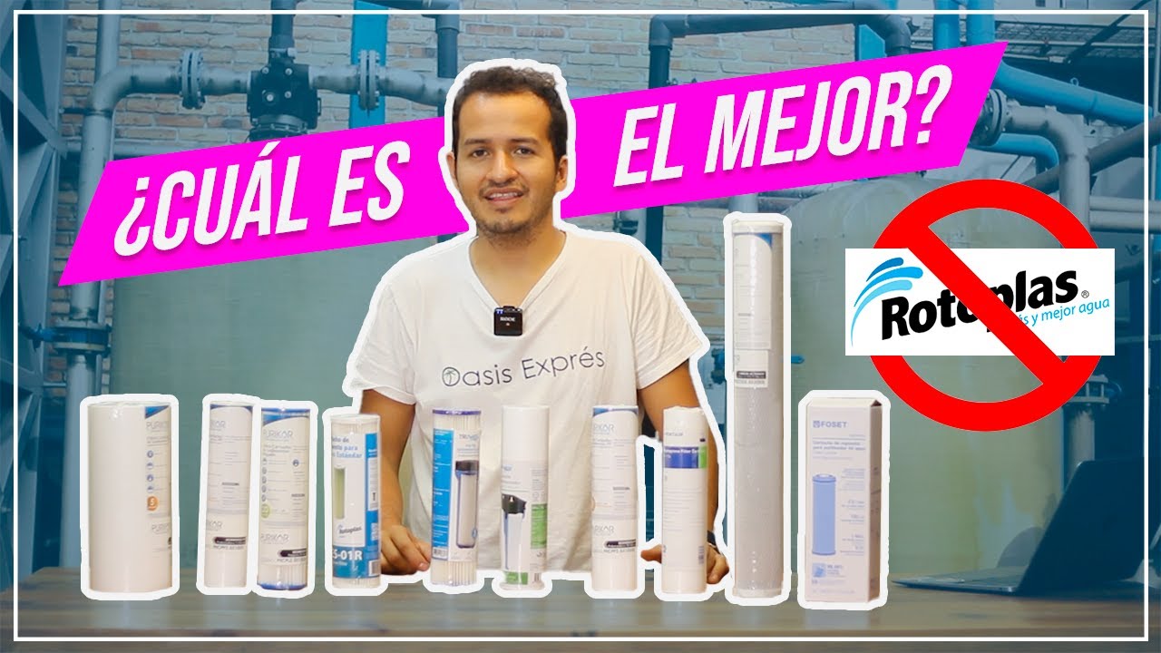 Cartuchos para filtros de agua ¿Cuales son y cómo funcionan | Para casa, negocio y purificadoras