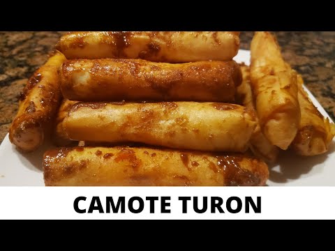 HOW TO MAKE CAMOTE TURON