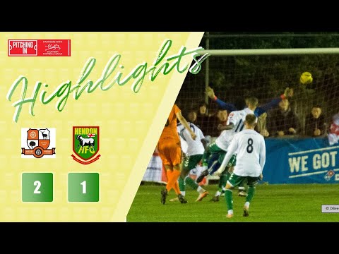 HARTLEY WINTNEY 2-1 HENDON - Highlights 12 October 2021