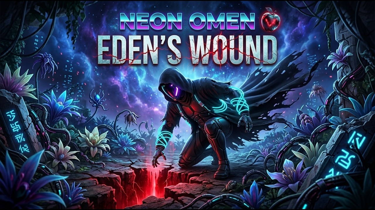 Neon Omen - Eden's Wound (Official Visualizer)