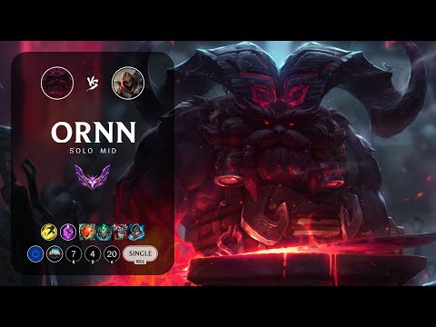 Ornn Mid vs Zed - EUW Master Patch 12.22