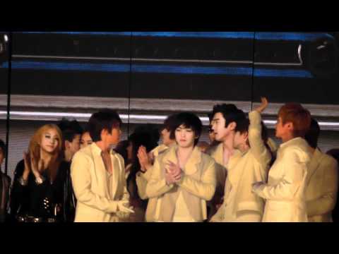 【YESUNG FANCAM】101229 SBS Gayo Daejun Ending