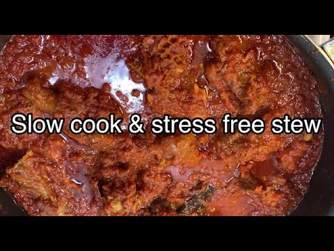 HOW TO COOK GOAT MEAT STEW | SLOW COOK & STRESS FREE...