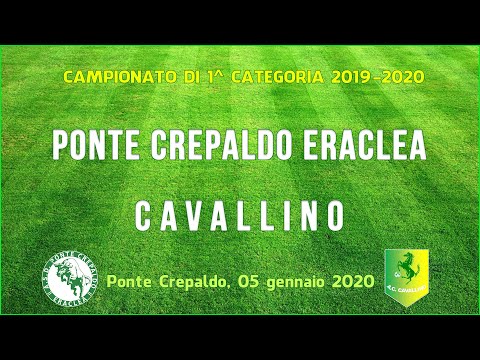 Ponte Crepaldo Eraclea - Cavallino. Calcio Prima Categoria