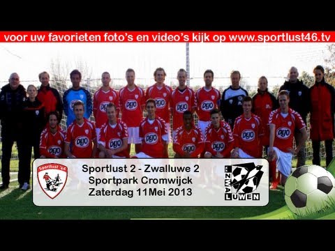 Sportlust 2 - Zwaluwe 2 uitslag 5 - 3