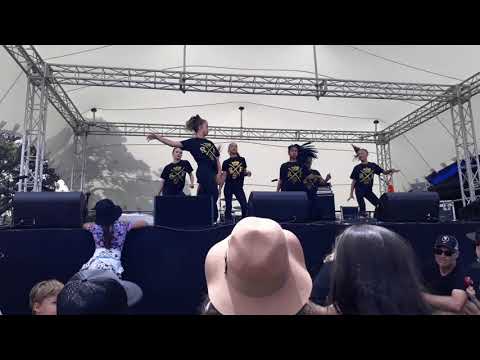 The Royal Family/Bubblegum Dance Crew: Performs at Waitangi Day Okahu Bay 2017