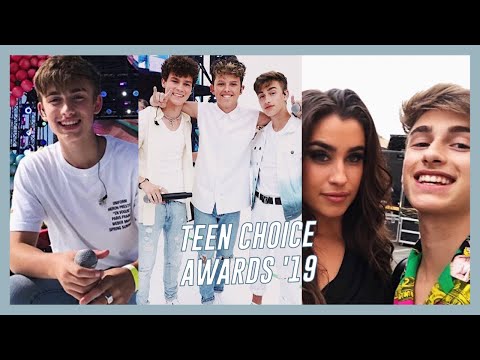 Johnny Orlando At The TCA's w/ Jacob Sartorius & Hayden Summerall