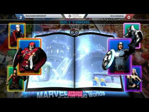 UMVC3 Top 4 @ NYU Spring Fighter 2016 [720p/60fps]