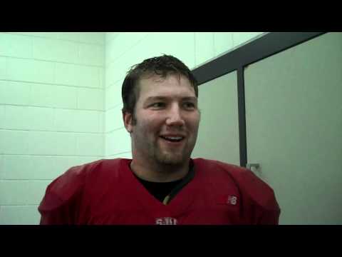 Post-Game Interview w/ SJU Senior Linebacker Billy Lawrence- 2010 Gustavus Adolphus