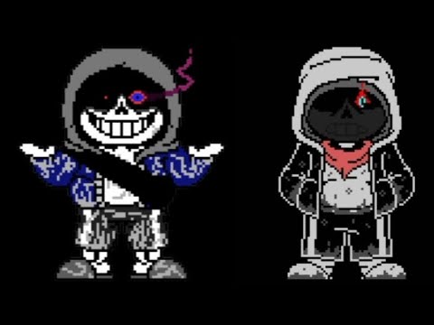 (Mashup) Hyperdust sans x Dustdust Faded Memory [The Lost Worldines x Mad Megalovania]