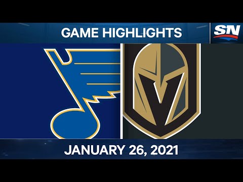 NHL Game Highlights | Blues vs. Golden Knights - Jan. 26, 2021
