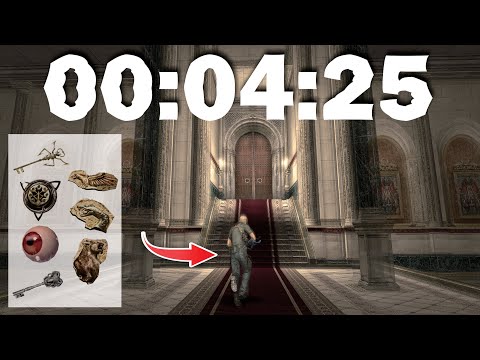 Resident Evil 4 Speedrun With KEYS - Only 4 Minutes! - Walk Through Walls - Cheat Speedrun