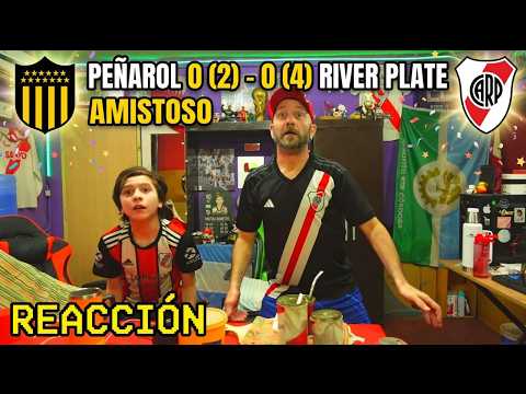 RIVER PLATE 0 (4) vs PEÑAROL 0 (2) - Reacciones de Hinchas de River - AMISTOSO 2026
