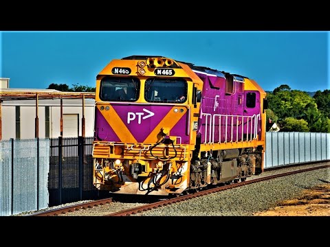 V/Line N Class Locomotives on Light Engine Testing to Ballarat – Wendouree