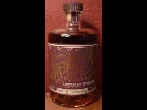 Whiskey Review: #158 Backwards Distilling American Whiskey