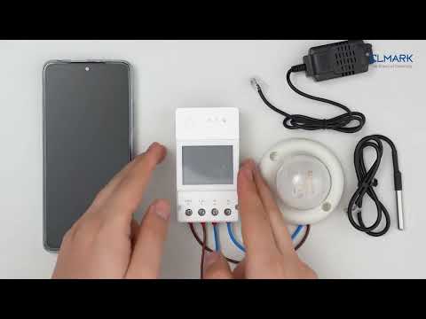 Video Releu Inteligent Wi-Fi cu Monitorizare a Temperaturii si Umiditatii 20A