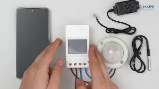 Miniatură video Releu Inteligent Wi-Fi cu Monitorizare a Temperaturii si Umiditatii 20A