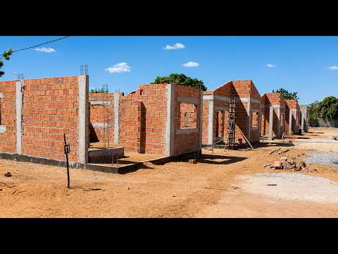 Construção de casas populares em Manga Minas Gerais - Episódio 4