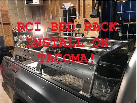 RCI Bed Rack Install and Review for 2016+ Tacoma!