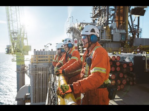 inside one of the world’s largest oil platforms