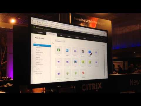Citrix Xen Mobile Demo