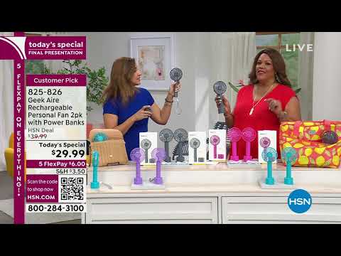 HSN | First Big Summer Sale - Geek Aire 05.26.2023 - 11 PM