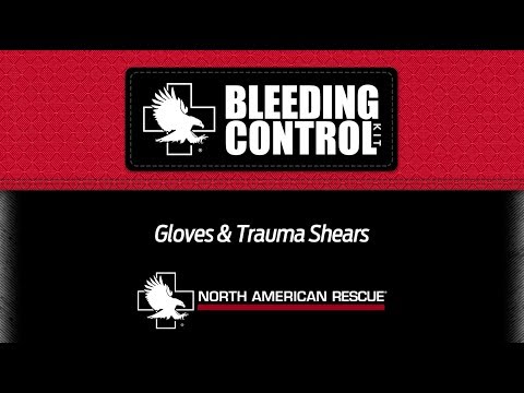  NAR Bear Claw Nitrile Gloves and Trauma Shears Instructions
