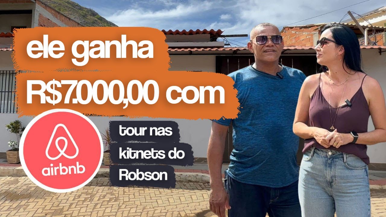 He earns R$7,000 in 3 studio apartments on Airbnb! Want to know how? Tour Robson's studio apartme...