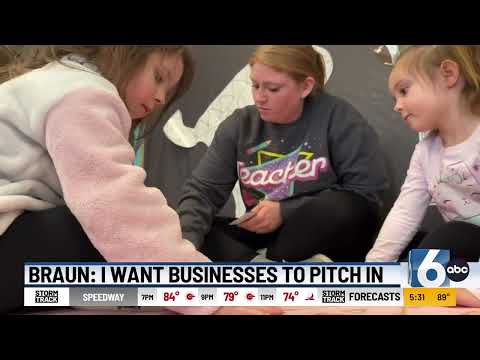 Governor pushing lawmakers to expand childcare access