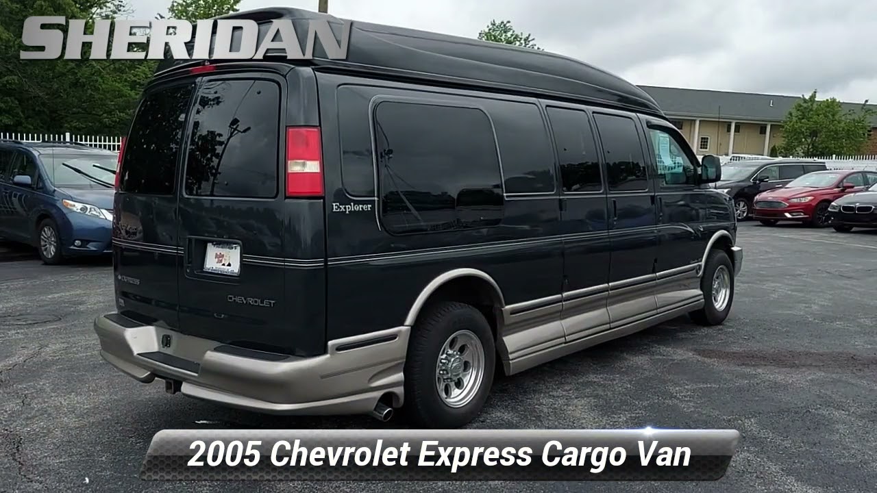 Used 2005 Chevrolet Express Cargo Van YF7 Upfitter ...