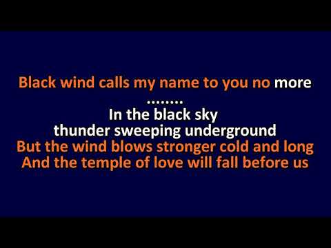 The Sisters of Mercy - Temple Of Love - Karaoke Instrumental Lyrics - ObsKure