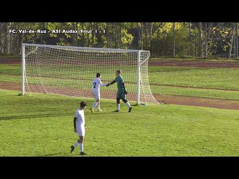 05 11 2022 Championnat Juniors B FC Val de Ruz  ASI Audax Friul 1 - 3 (1-1)