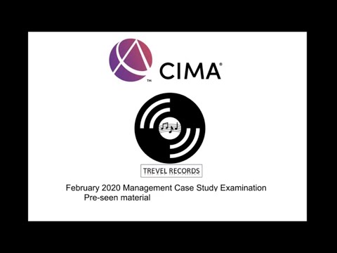 CIMA MCS February 2020 - Trevel Records - Pre-seen Analysis