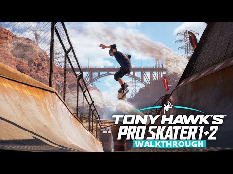 Tony Hawks Pro Skater 1&2 PS4 Walkthrough Episode 6: Down Hill Jam 100% Complete