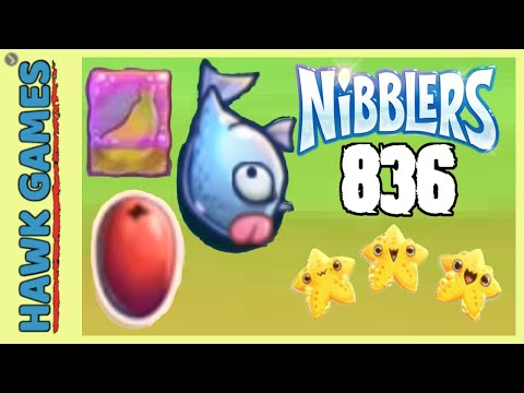 Fruit Nibblers Level 836 - 3 Stars Walkthrough, No Boosters