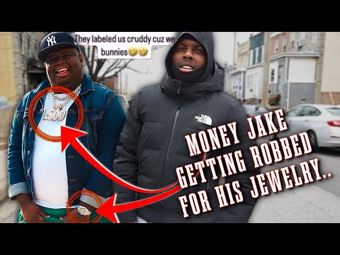 BALTIMORE RAPPER MONEY JAKE GOT ROBBED FOR HIS JEWELRY..