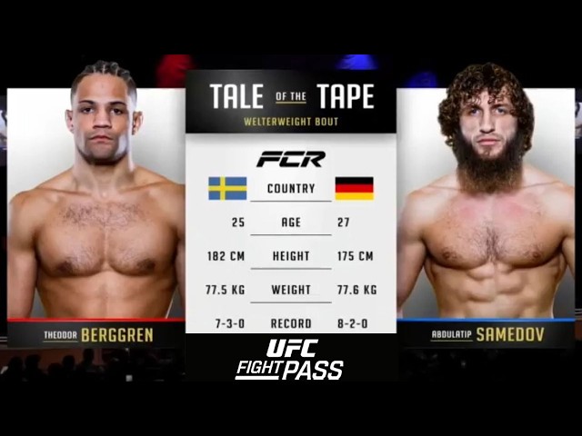 Theodor Berggren vs. Abdulatip Samedov Full Fight | FCR 27