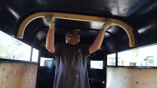 Sauna Trailer Step 19: Finish Framing the Horse Trailer
