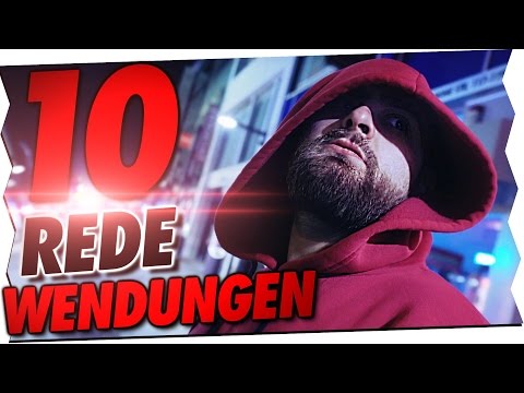 10 REDEWENDUNGEN in REALLIFE!