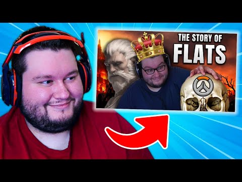 Flats Reacts To "The Streamer Who Rose From Overwatch's Ashes - The Story of Flats"