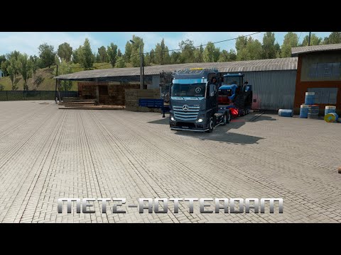 Euro Truck Simulator 2 - ProMods - Silent Trucking - Metz-Rotterdam