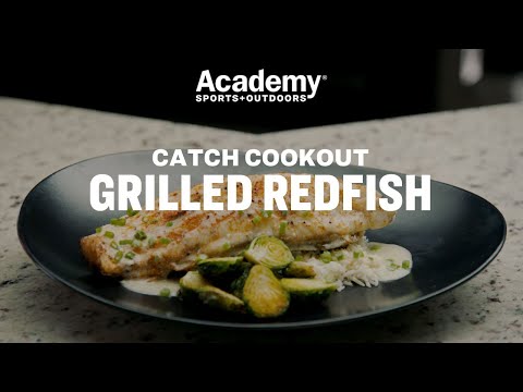 Catch Cookout | Grilled Redfish with Cognac Butter Sauce