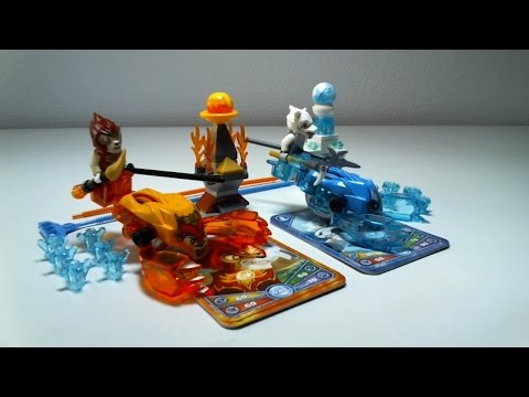 Vidéo LEGO Chima 70156 : Set de démarrage - Laval vs Sir Fangar