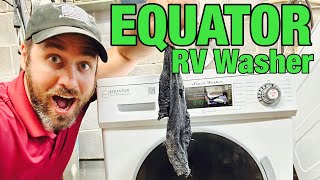 Why This EQUATOR Washer Isn’t Draining or Spinning — Pump Removal | Appliance Desk Model 824N