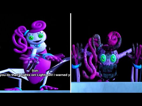 Spidey Widy transforms into NIGHTMARE MOMMY LONG LEGS and eats Gregory - FNAF Security Breach