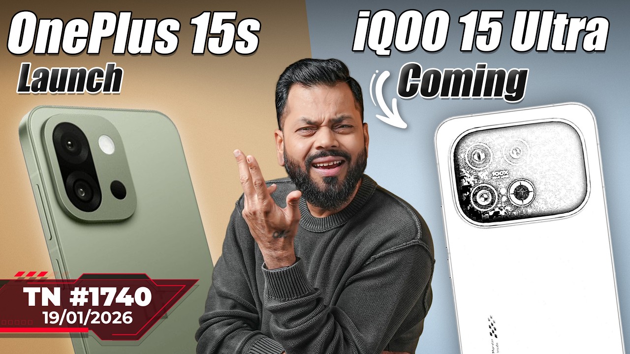 ChatGPT Bad News, realme P4 Power 10,000mAh, OnePlus 15s Launch,iQOO 15 Ultra Coming,Neo 8 -#TTN1740