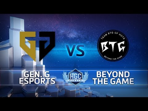 HGC Finals 2018 - Game 1 - GenG vs. BTG - Group Stage Day 1